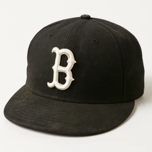 Authentic New Era MLB On-Field 59Fifty Fitted Cap Boston Red Sox Black/White - Picture 1 of 3