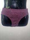 Covington Sear's Maroon Purple Bikini Brief Cotton Underwear  Size Small 28-30