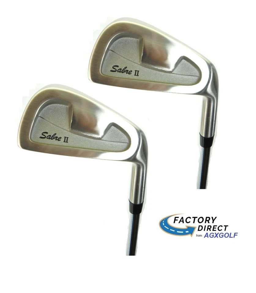 AGXGOLF MENS TOUR 3 & 4 IRONS REGULAR LENGTH, REGULAR FLEX STEEL; BUILT IN U.S.A - Image 1 of 1