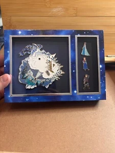 New D23 Expo 2024 Disney Pin MOG WDI World Of Frozen Box Set LE 400 Anna Elsa - Picture 1 of 3
