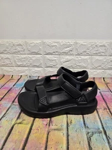 Teva Hurricane Drift Walking Sandals UK 8 M UK 9 W RRP £ 35 Black - Picture 1 of 6