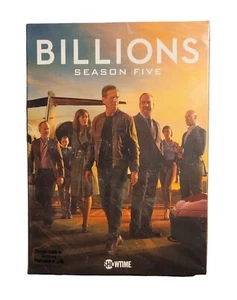 Billions Season 5 (4-Disc) (DVD, 2021) NEW Paul Giamatti Damian Lewis Corruption - Picture 1 of 13