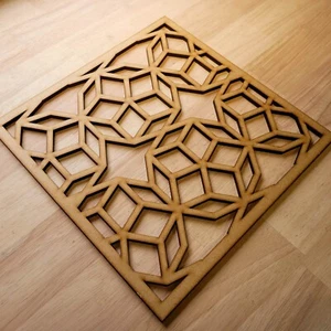 Fantasy Star Decorative Screen Radiator Cabinet square MDF Panel 2ftx2ft 014 - Picture 1 of 7