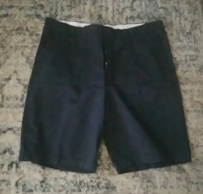 Roundtree & Yorke Shorts Mens Blue Navy Casual Relaxed Fit Pockets 46 W - Image 1 of 4