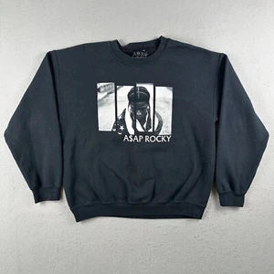 ASAP Rocky Sweatshirt L Black Crew Neck Pullover Hip Hop Articles Of A$AP 2013 - Picture 1 of 19
