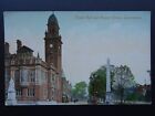 Warwickshire Leamington Town Hall & Regent Grove C1907 Postcard By Valentine