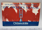 1977 GM Oldsmobile Cutlass Vista-Cruiser Wagon Maintenance Owners Manual