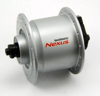 Nabendynamo Shimano Nexus DH-C3000-3N-QR SILBER / Schnellsp. 6V 3W * NEU 32 Loch - Bild 1 von 4