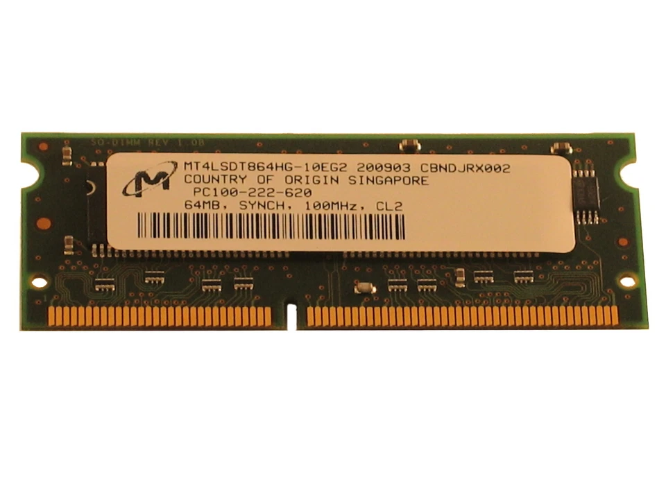 Memoria aprobada por Cisco MEM1841-64D 64 MB para Cisco 1841 Foto 1 de 1
