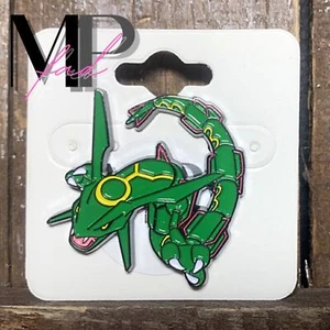 Pokemon Enamel Pin Soft Collectible Enamel Pin Rayquaza "The Weather God" - Picture 1 of 4