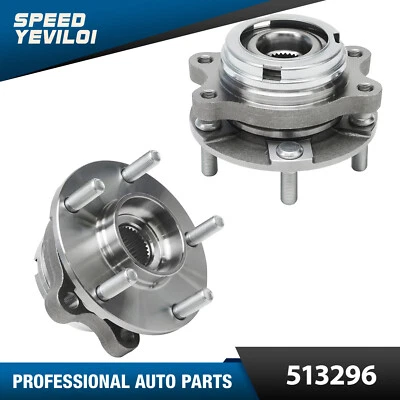 Front Wheel Bearings Hubs For Nissan Altima Maxima Murano Pathfinder JX35 QX60 - Image 1 of 4