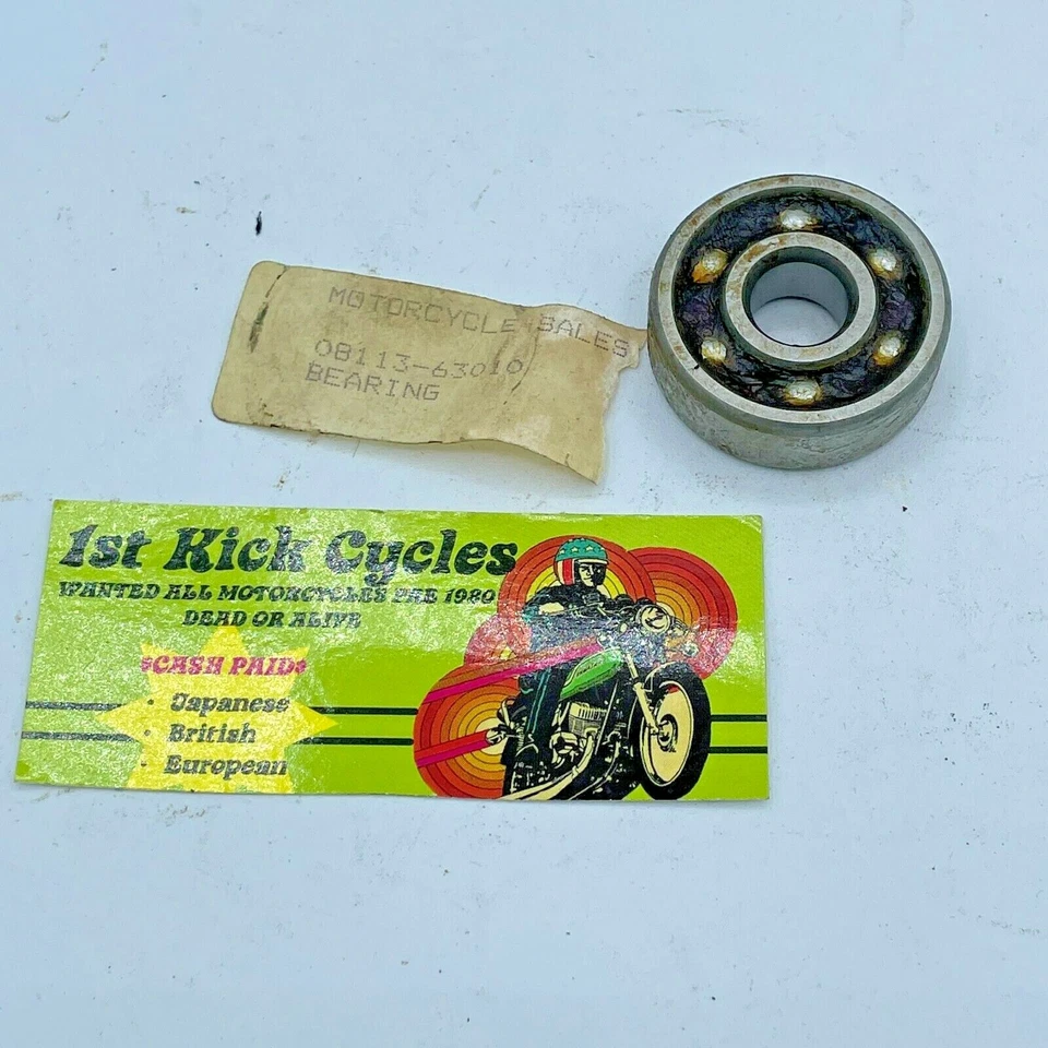 Rodamiento NOS SUZUKI 08113-63010 TM400 TM250 RM125 RM250 RM370 TC125 TC100 OEM Foto 1 de 1
