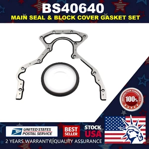 For Ls1 Rear Main Seal Cover Gasket Rubber LS2 LS3 LS6 LQ9 LQ4 BS40640 JV1657 - Picture 1 of 11