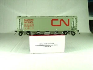 ATLAS MASTER LINE HO SLAB SIDE COVERED HOPPER CANADIAN NATIONAL NOODLE20006361 - Picture 1 of 3