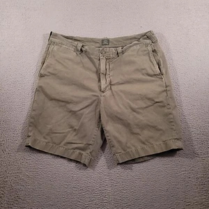 Pantalones Cortos J CREW Para Hombres 36 Verde Chino Básico Informal Frente Plano Ligeros Preparación para Playa - Imagen 1 de 10