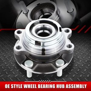 PARA 03-22 INFINITI FX35 G25 G35 Q50 Q60 Q70 CONJUNTO DE COJINETE DE RUEDA DELANTERA Y BUJE - Imagen 1 de 7