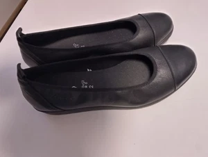 Avena Hallux-Ballerina Extraleicht Damenschuhe flache Schuhe schwarz Gr. 42 neu - Bild 1 von 9