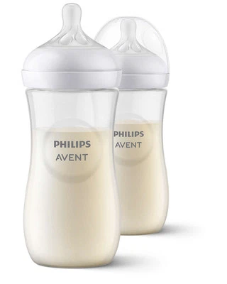 Babyflasche Philips Avent Natural Response  2 x 330 ml ab dem 3. Monat, BPA-frei - Bild 1 von 4