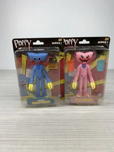 POPPY Playtime Kissy Missy & Huggy Wuggy Posable Action Figures Series 1 New - Picture 1 of 2