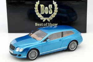 BoS Models 1:18 Bentley Continental Flying Star Touring 2010 Blue BOS102 - Picture 1 of 1
