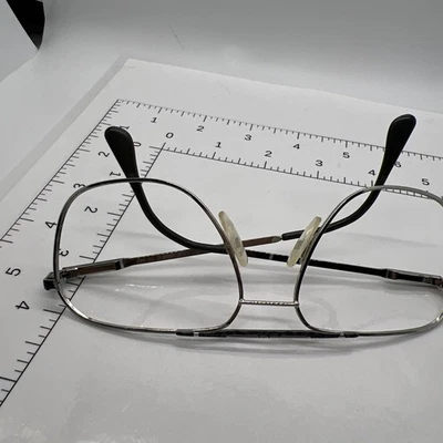 Gafas de sol RodenStock Victor 2728 plateadas pulidas cuadradas 140 mm vintage  Foto 1 de 4