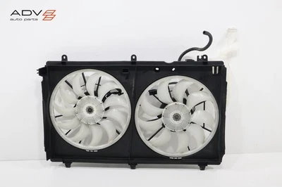 2016 - 2022 MITSUBISHI OUTLANDER RADIATOR COOLING DUAL FAN MOTOR W/ SHROUD OEM - Image 1 of 4