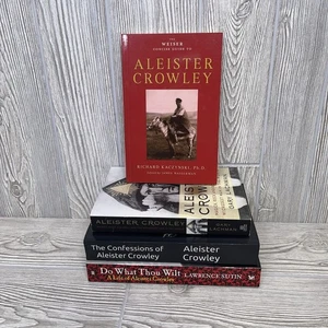Posten 4 Aleister Crowley Bücher, Taschenbuch Ratgeber Leben Bekenntnisse - Bild 1 von 9