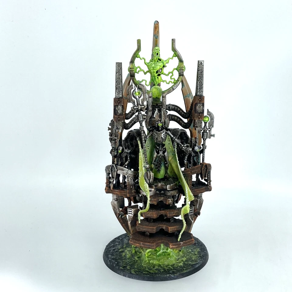 Necron Szarekh The Silent King - Necrons - Painted - Warhammer 40k - Image 1 of 4
