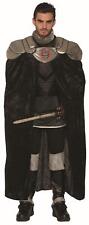 Dark Royalty Black Evil King Adult Medieval Costume Cape