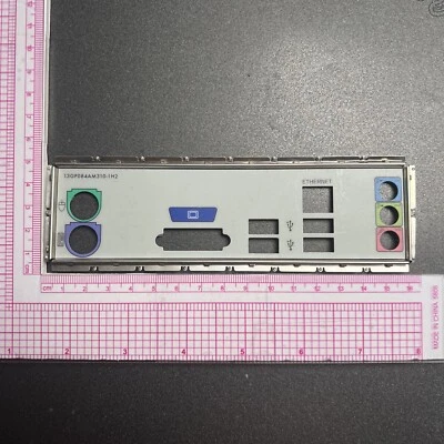 Protector de E/S ATX para placa base desconocida placa posterior de E/S Foto 1 de 2