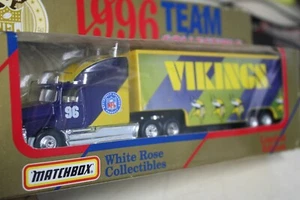 1996 Vikings Team Semi Matchbox White Rose Collectibles LIMETED EDITION - Picture 1 of 5