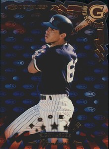 1998 (YANKEES) Donruss Gold Press Proofs #314 Ricky Ledee /500
