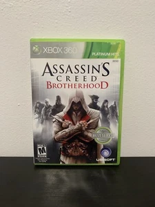 Assassin's Creed Brotherhood - Xbox 360 - Platinum Hits - Complete w/ Manual - Picture 1 of 4