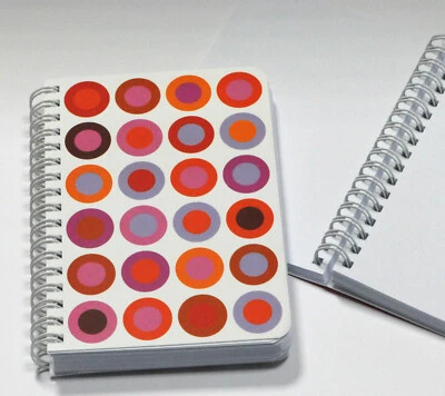 Notizbuch Notizblock Ringbindung A6 (Kreise) - Cedon-Kollektion UVP € 6,90