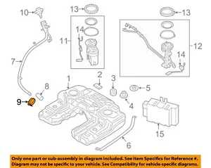 BMW OEM 95-25 128i Fuel System Components-Filler Hose Clamp 07129952119 - Picture 1 of 2