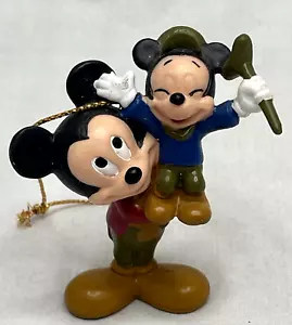 Disney Mickey Mouse Cuento de Navidad Tiny Tim Adorno Navidad 1992 - Imagen 1 de 7