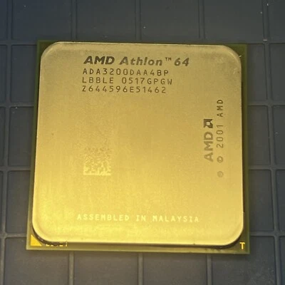 AMD Athlon 64 3200+ ADA3200DAA4BP 2.0GHz CPU - UNTESTED - Image 1 of 2