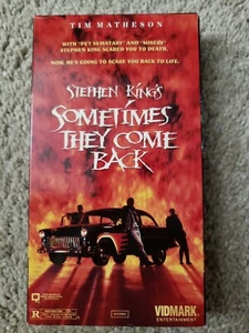 VHS Horror - Thriller Movie - Stephen King's - Sometimes They Come Back 1992 - Picture 1 of 7