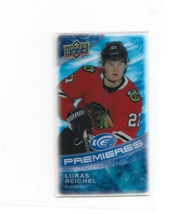 22-23 Upper Deck ICE Premieres Mini Lukas Reichel MI-16 - Image 1 of 1