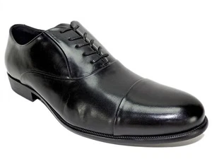 Kenneth Cole New York Men's Chief Council Cap Toe Oxfords Black Size 7 M - Picture 1 of 6