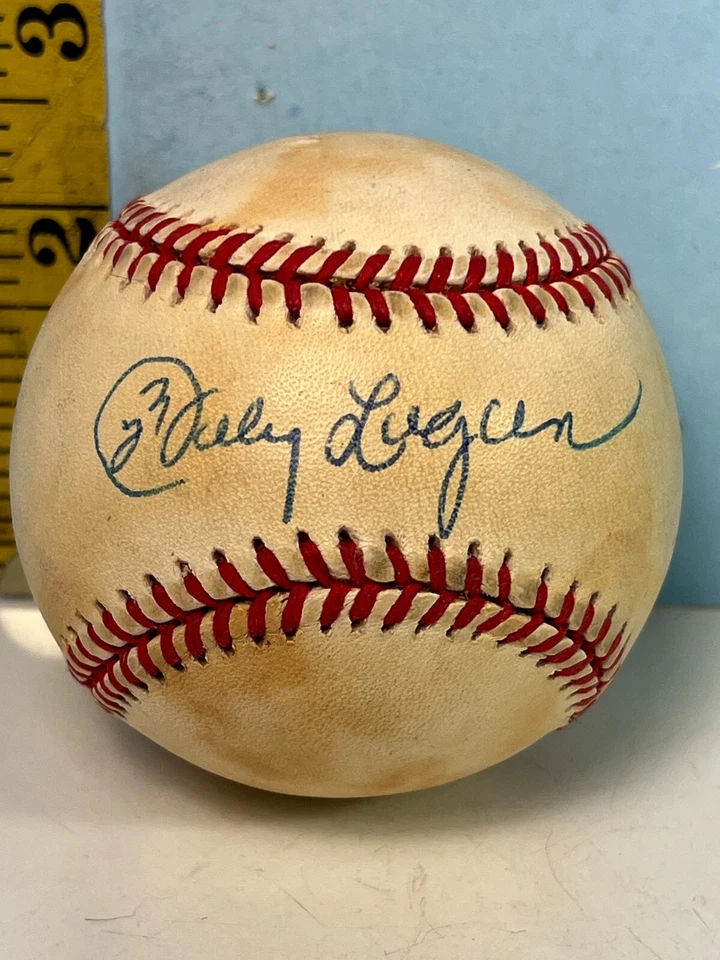 Johnny Logan Milwaukee Braves #23 Autografiado Rawlings Béisbol PSA/DNA Foto 1 de 2