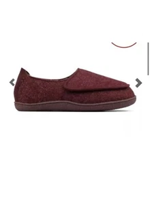 Clarks Home Charm Burgundy Intrest 7 D / 41 - Picture 1 of 2