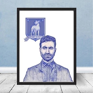 AFC Richmond Ted Lasso Believe Letrero Estampado de Fútbol Pared Arte Decoración Regalo Roy Kent - Imagen 1 de 3