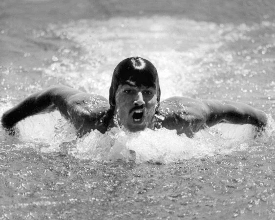 Olympics Swimmer MARK SPITZ Glossy 8x10 Photo USA Print Poster (7) Gold Medals - Image 1 of 1