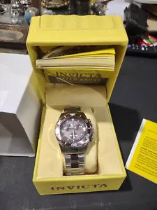 Nuevo reloj de buceo INVICTA marrón ""Pro-Diver Abyss"" para hombre 10 cajeros automáticos cronógrafo SS - Imagen 1 de 11
