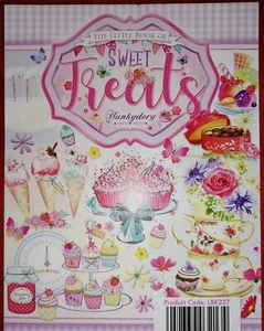 24 x A6 SAMPLE SET HUNKYDORY LITTLE BOOK OF SWEET TREATS CAKE TOPPER CARDMAKING