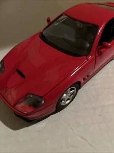 Welly 2001 Ferrari 550 1/24 rot Diecast Auto - Bild 1 von 14