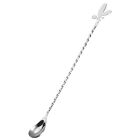 1Pcs 12-Inch Bar Spoon Cocktail Mixing Spoon for Coffee Beverage, Silver