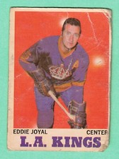 (1) EDDIE JOYAL 1970-71 O-PEE-CHEE  # 39 KINGS  POOR CARD (I0754)