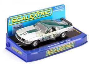 WOW SPECIAL FORD MUSTANG BRUT 33 ALLAN MOFFAT SLOTCAR 1/32 - Mint - Display Case - Picture 1 of 2